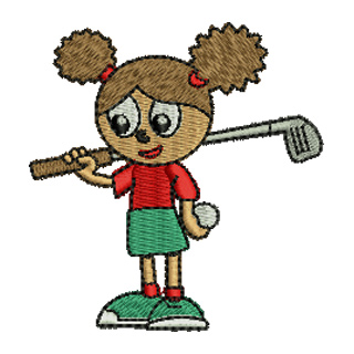 Golf Girl 13595