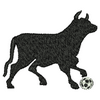 Bull & Football 11490