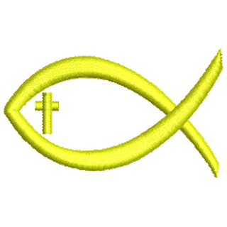 Ichthus (fish) & Cross 11643