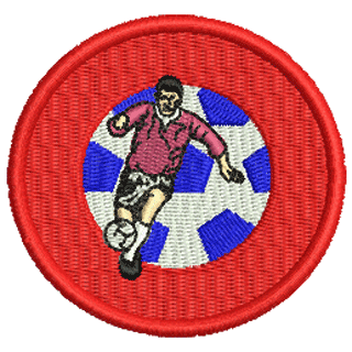 Stock Football Logo 11501