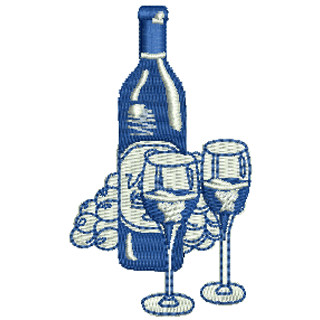 Wine Bottle 12628
