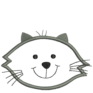 Cat Head 10698