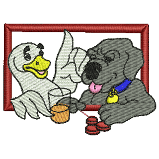 A Dog and a Duck 10412