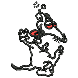 Drunk Rat 12068