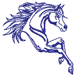 Horse Outline 12121