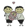 Couple With Baby 14057