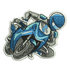 Motor Cycling 12163