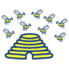 Bee Hive 11981