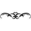 Heart Scroll 10059