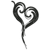 Heart Scroll 10060