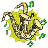 Saxophone 10218